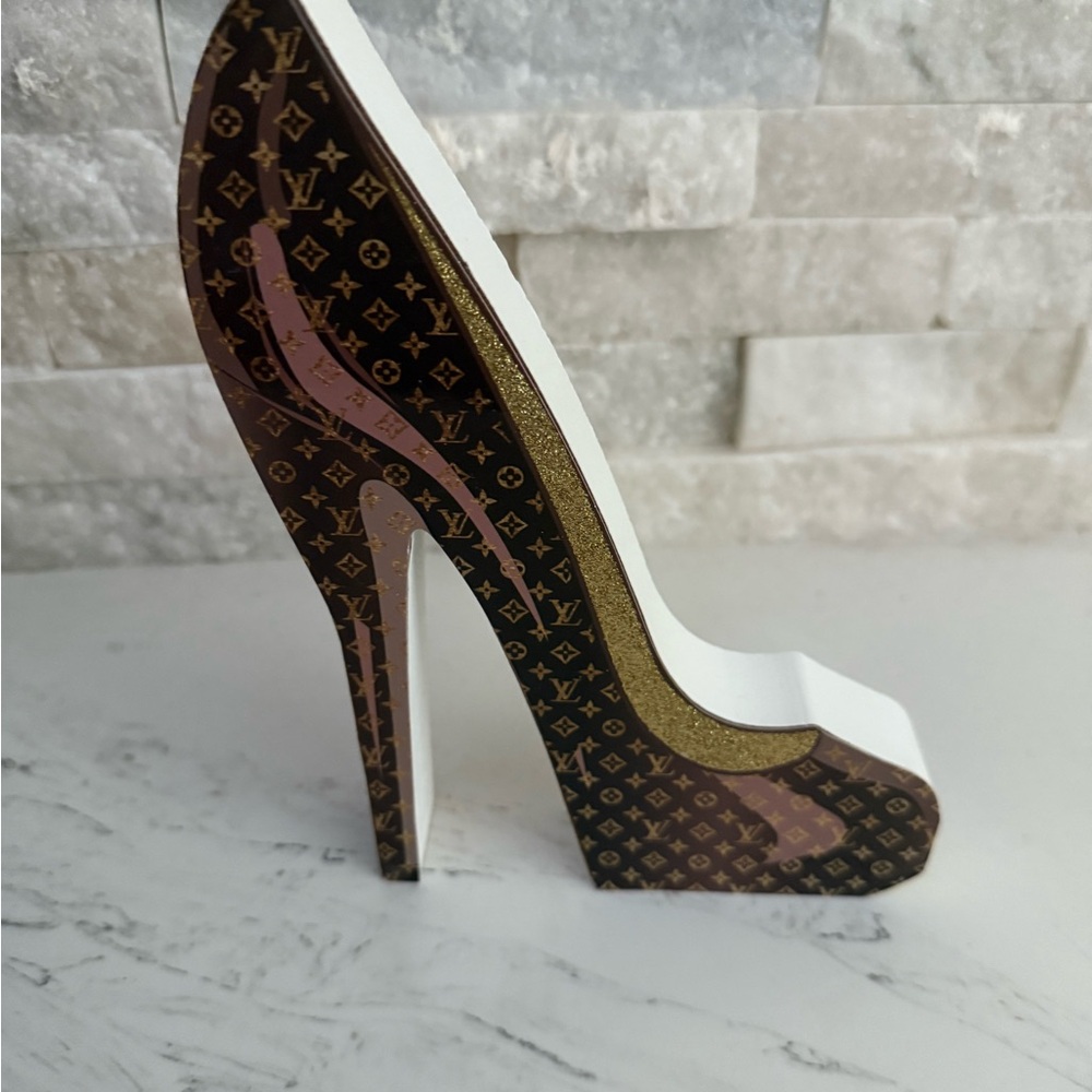 Luxury Brown Designer High Heels